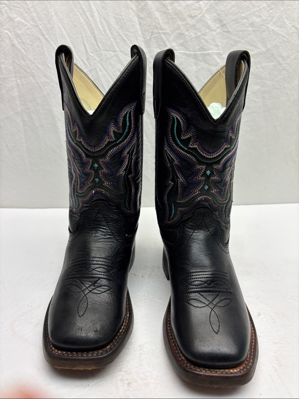 Old West western boots for toddler boy SZ 11